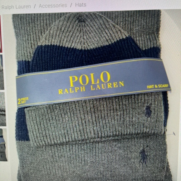 Polo by Ralph Lauren Accessories New Polo Ralph Lauren Hat And Scarf Set Poshmark